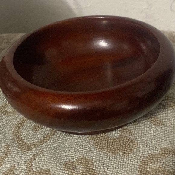 RARE Eddie Bauer photo frame-book ends 9.5x8.5”+Caribcraft Mahogany🥣5x1.75” - Picture 11 of 15